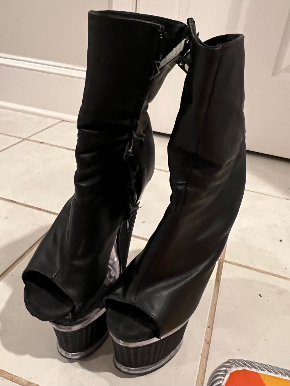 Stripper/pleaser heels well worn club heels
